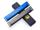 Kèn harmonica Kongsheng Tremolo Master key C (xanh)