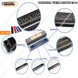 Kèn harmonica Kongsheng Tremolo Master key C (xanh)