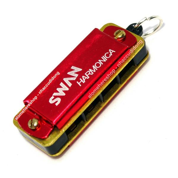 Kèn harmonica mini Swan SW4D (Đỏ)