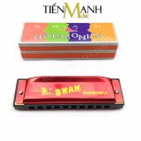 Kèn harmonica swan 10 lỗ diatonic sw1020 tone c