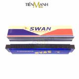 Kèn Harmonica Swan 24 lỗ Tremolo SW24-2 Key C (Xanh - Hãng phân phối bởi Tiến Mạnh Music)