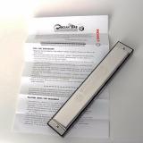 Kèn harmonica tremolo Hohner Osean Star key C Bạc
