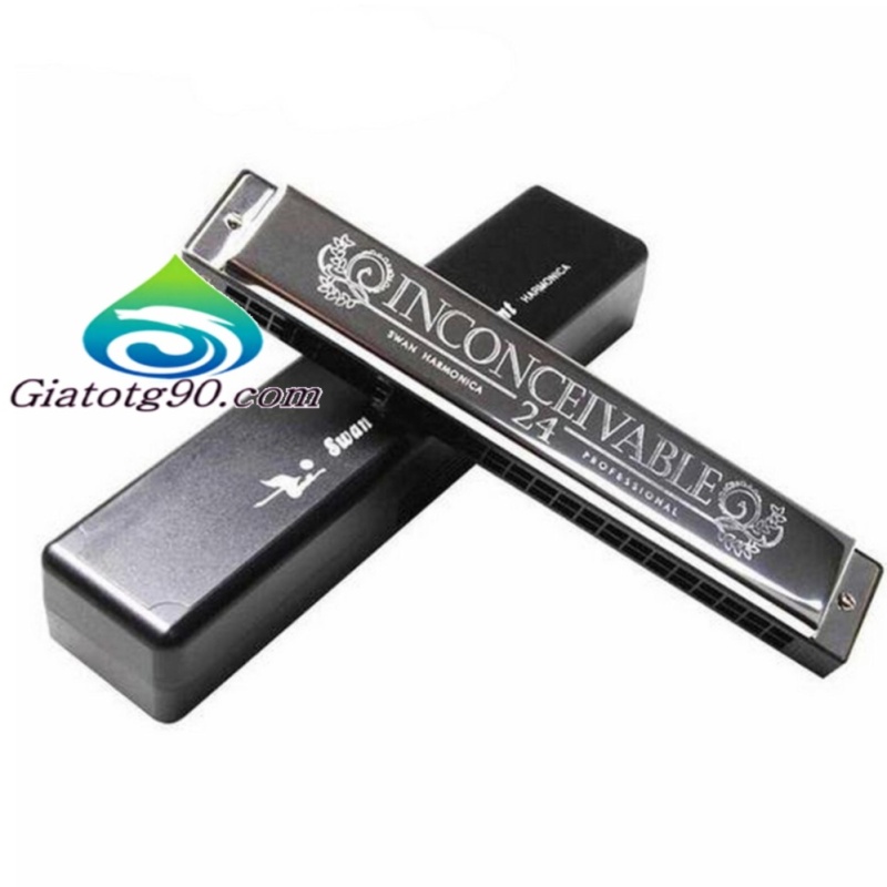 [FLASH SALE] Kèn harmonica tremolo Swan Inconceivable key C SW24(Bạc) - Nhạc cụ - phụ kiện âm nhạc  206421 - Silver