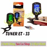 Máy Lên Dây Đàn Ghi-ta Tuner ET-33 Loại 1 (Đen)