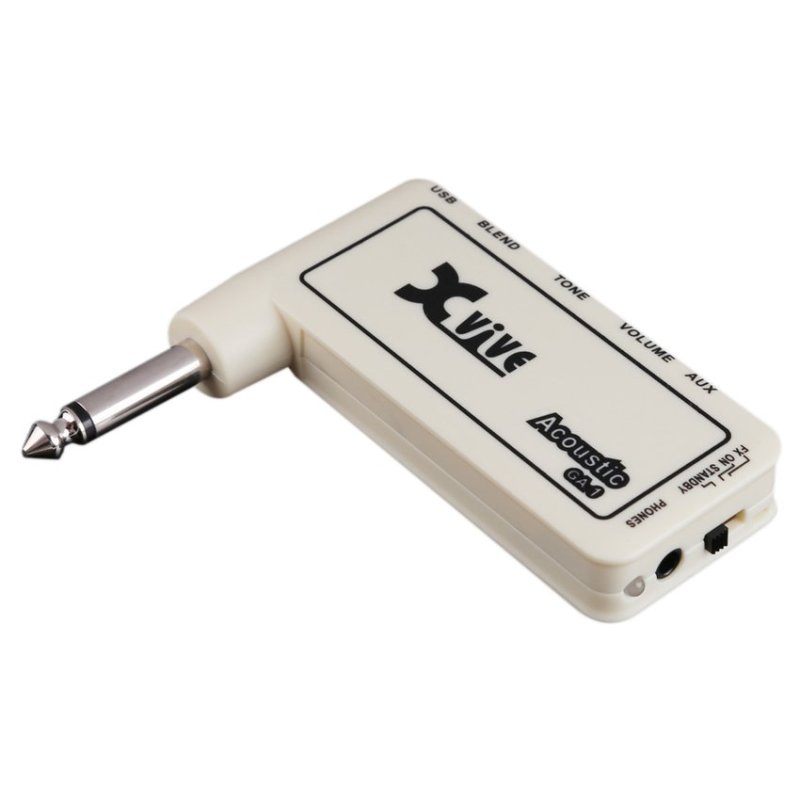 MEGA GA-1 Đàn Ghita Điện Cắm Tai Nghe Mini Amp Sạc Hiệu Quả-quốc tế