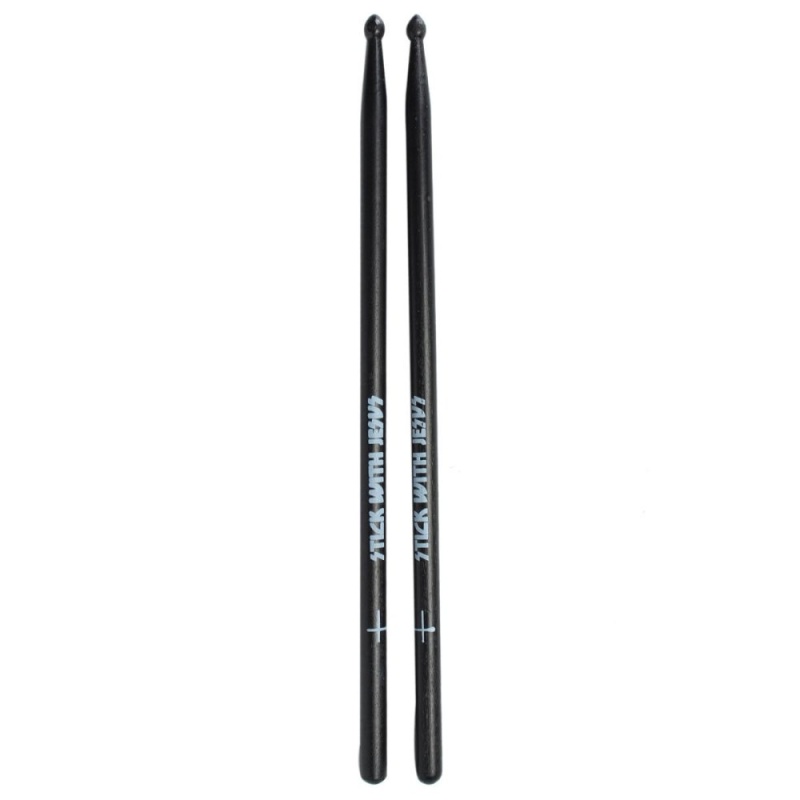 Mới Đen Gỗ Phong Trống Gậy 5A Gỗ Đầu Dùi Trống 1 cặp-quốc tế