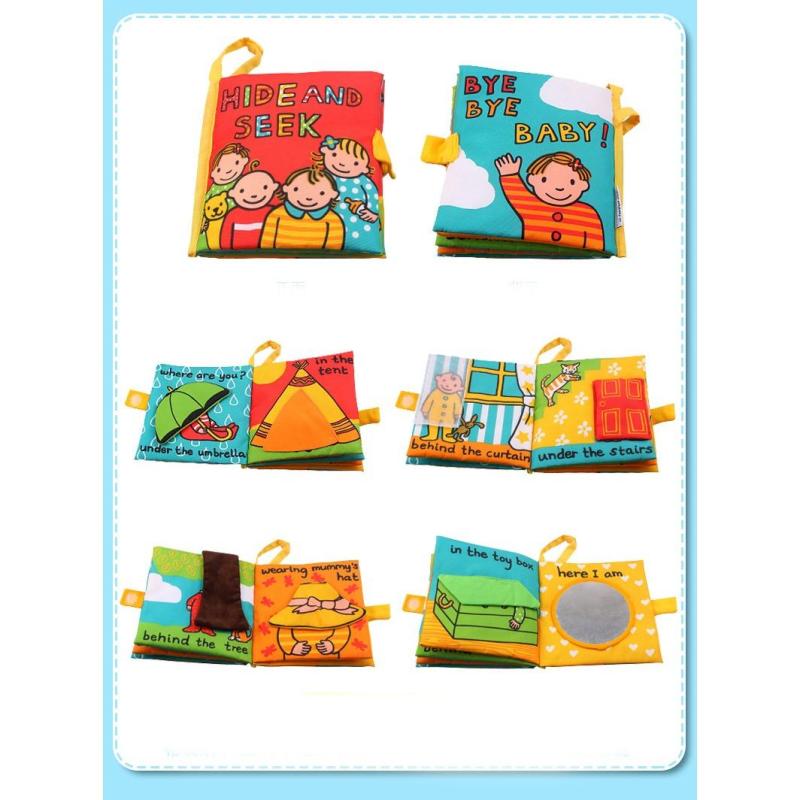 Mua Ninikids: Sách vải 3D Hide and seek đa chức năng đồ chơi thông minh