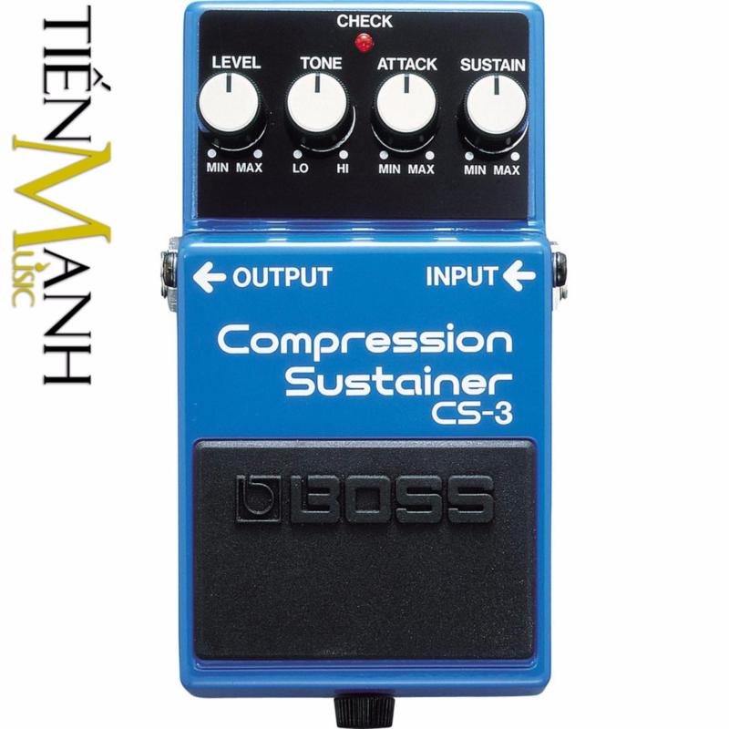 Phơ Guitar Boss Compression Sustainer CS-3 (Bàn đạp Fuzz Pedals Effects)