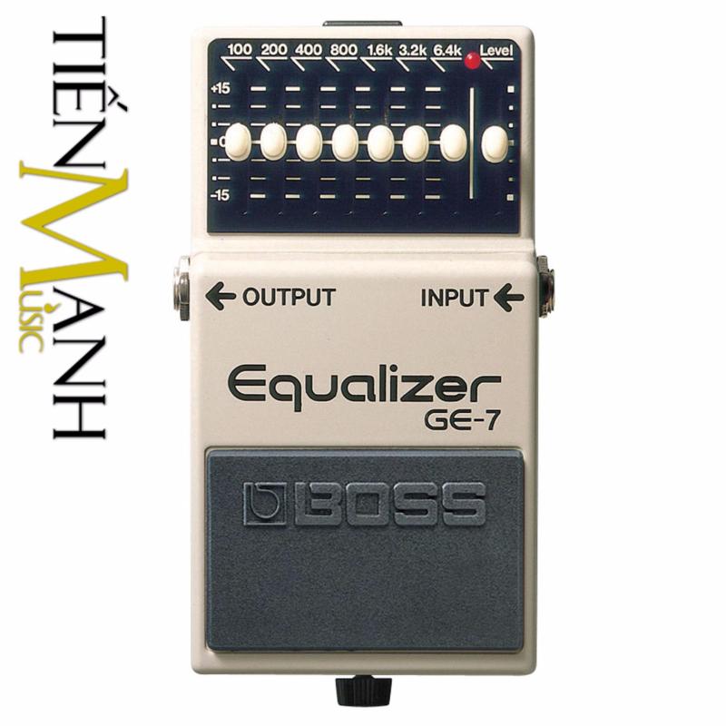 Phơ Guitar Boss Equalizer GE-7 (Bàn đạp Fuzz Pedals Effects) hiệu ứng âm thanh xuất sắc, nhiều tính năng và tiện dụng