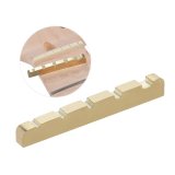 Pre-slotted Brass String Nut for 5-string Electric Bass Guitar Part Replacement 45 6-5mm - intl