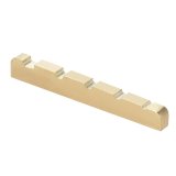 Pre-slotted Brass String Nut for 5-string Electric Bass Guitar Part Replacement 45 * 3.5 * 6-5mm - intl