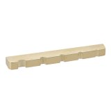 Pre-slotted Brass String Nut for 5-string Electric Bass Guitar Part Replacement 45 * 3.5 * 6-5mm - intl