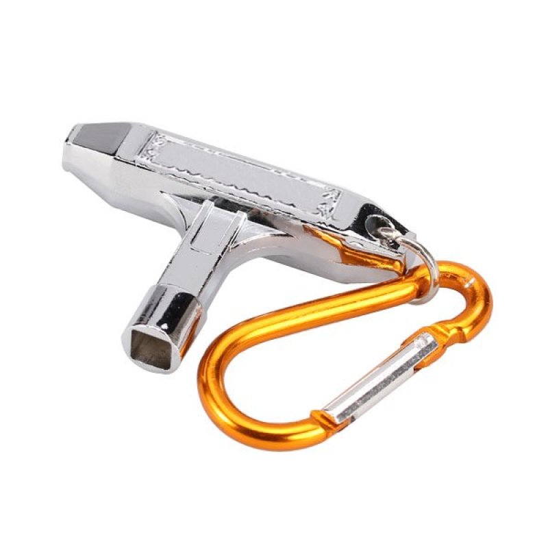 Bạc Trống Da Chỉnh Chìa Khóa có Caro (Bạc)-quốc tế