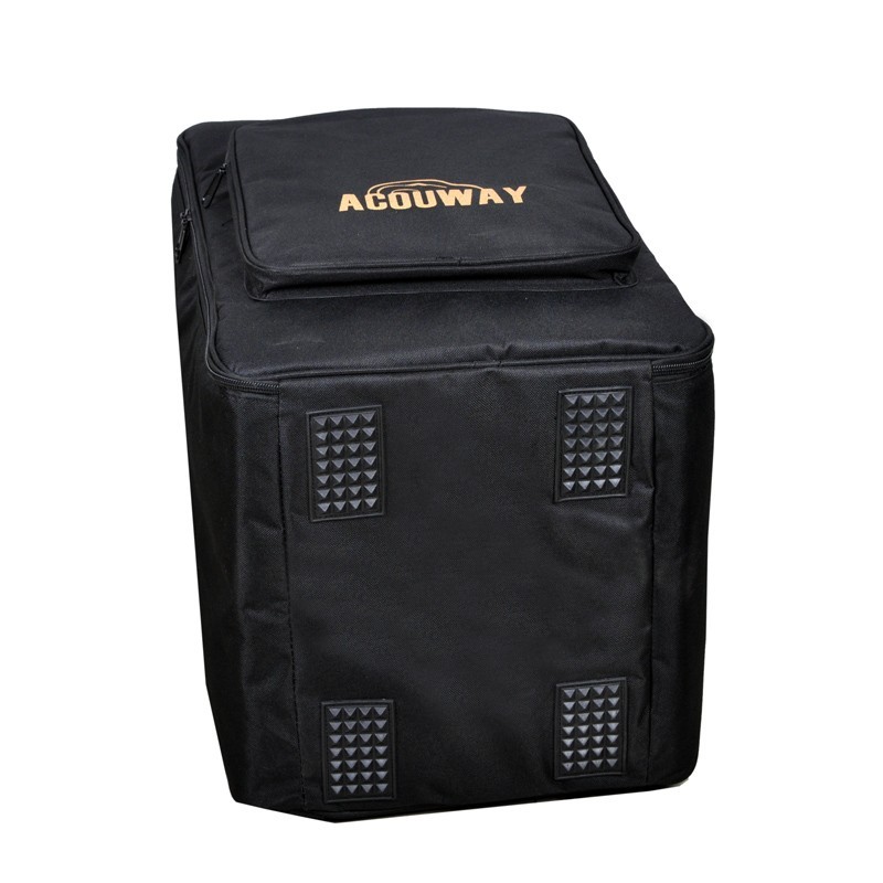 Standard Adult Cajon Box Drum Bag Backpack Case 600D 10MM Padding Outdoor Hiking Sport Camping Backpack Bag,Black - intl