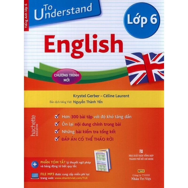 Mua To understand English - Lớp 6 (kèm CD)