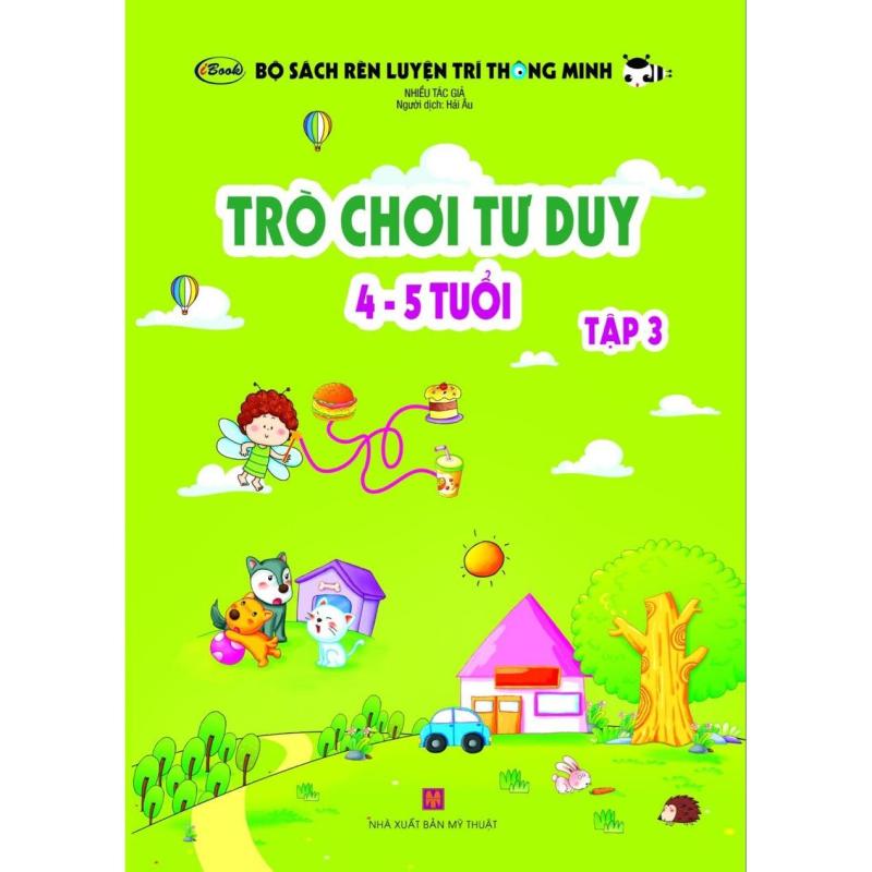 Mua Trò chơi tư duy 4-5 tuổi (Tập 3)