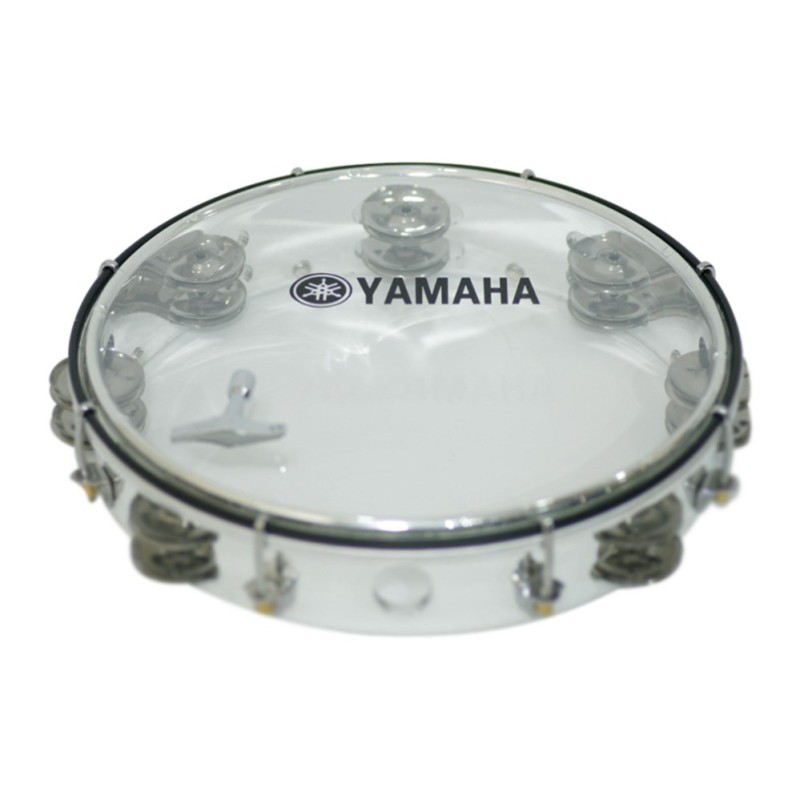 Trống lắc tay Tambourine YMH MT6-102A (Trắng)