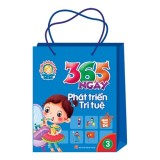 Sách: Combo 365 Ngày Phát Triển Trí Tuệ 3 (Túi 8 Cuốn)