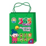 Sách: Combo 365 Ngày Phát Triển Trí Tuệ 4 (Túi 8 Cuốn)