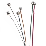 Bộ 6 dây đàn nhiều màu sắc đa năng thay thế cho đàn guitar acoustic dân gian/cổ điển - INTL