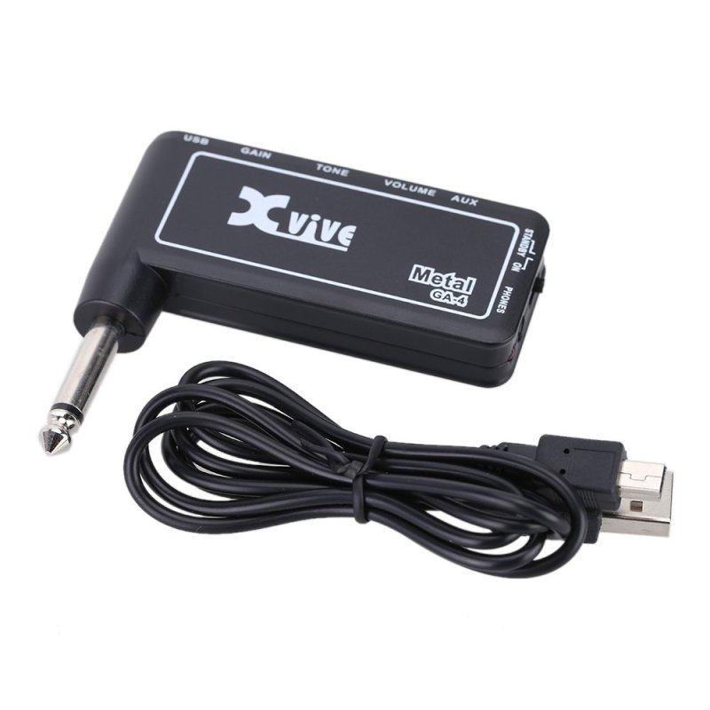 Xvive GA4 Kim Loại Mini Di Động Sạc Đàn Guitar Điện Cắm
Tai nghe headphone Amp Khuếch Đại-quốc tế
