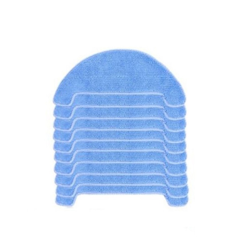 10pcs Replacement Pad Cleaning Mop for ILIFE T4 X620 X623 Robot Vacuum Cleaner - intl