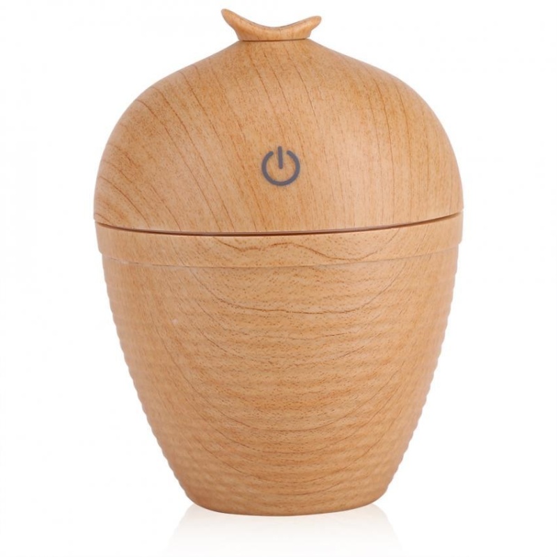 Bảng giá epayst【clearance sale+ready stock】120ML Portable USB Car Home Office Ultrasonic Air Humidifier Aroma Diffuser Wood Color(No Lamp)