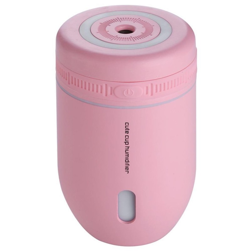 Bảng giá 220 ml Xe Nhà USB Siêu Âm Tắt Tiếng Máy Phun Sương Tạo Độ Ẩm Đêm Đầy Màu Sắc Ánh Sáng Đèn (Màu Hồng)-intl