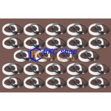 [HCM]24 bộ Gioăng (ron) ống thủy tinh phi 58 + ron cao su chắn bụi dùng cho máy nước nóng năng lượng mặt trời.