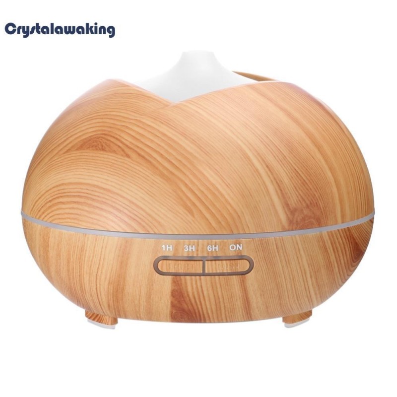 Bảng giá 300 ml Vân gỗ Tinh Dầu Khuếch Tán Hương Thơm Xông Phòng Máy Tạo Độ Ẩm Không Khí-quốc tế