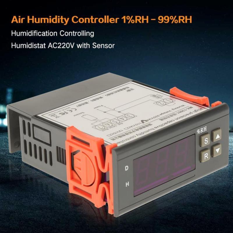 Bảng giá Air Humidity Controller 1%RH - 99%RH Humidification Controlling Humidistat AC220V with Sensor - intl