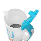 Ấm siêu tốc du lịch Tiross TS1360 0.5L (Trắng pha xanh)