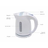 [NTT] Ấm siêu tốc Philips HD-4646 1.5L (Trắng) - Hàng nhập khẩu