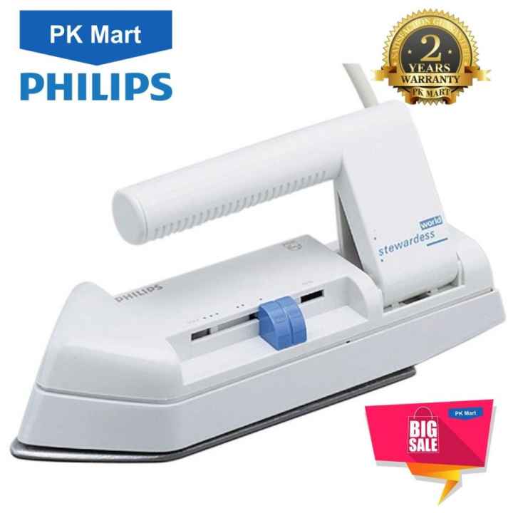 Bàn ủi du lịch Philips HD1301 (Trắng) - Hàng nhập khẩu