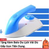 Bàn ủi mini du lịch cao cấp hangsi24h + tặng balo du lịch gấp gọn