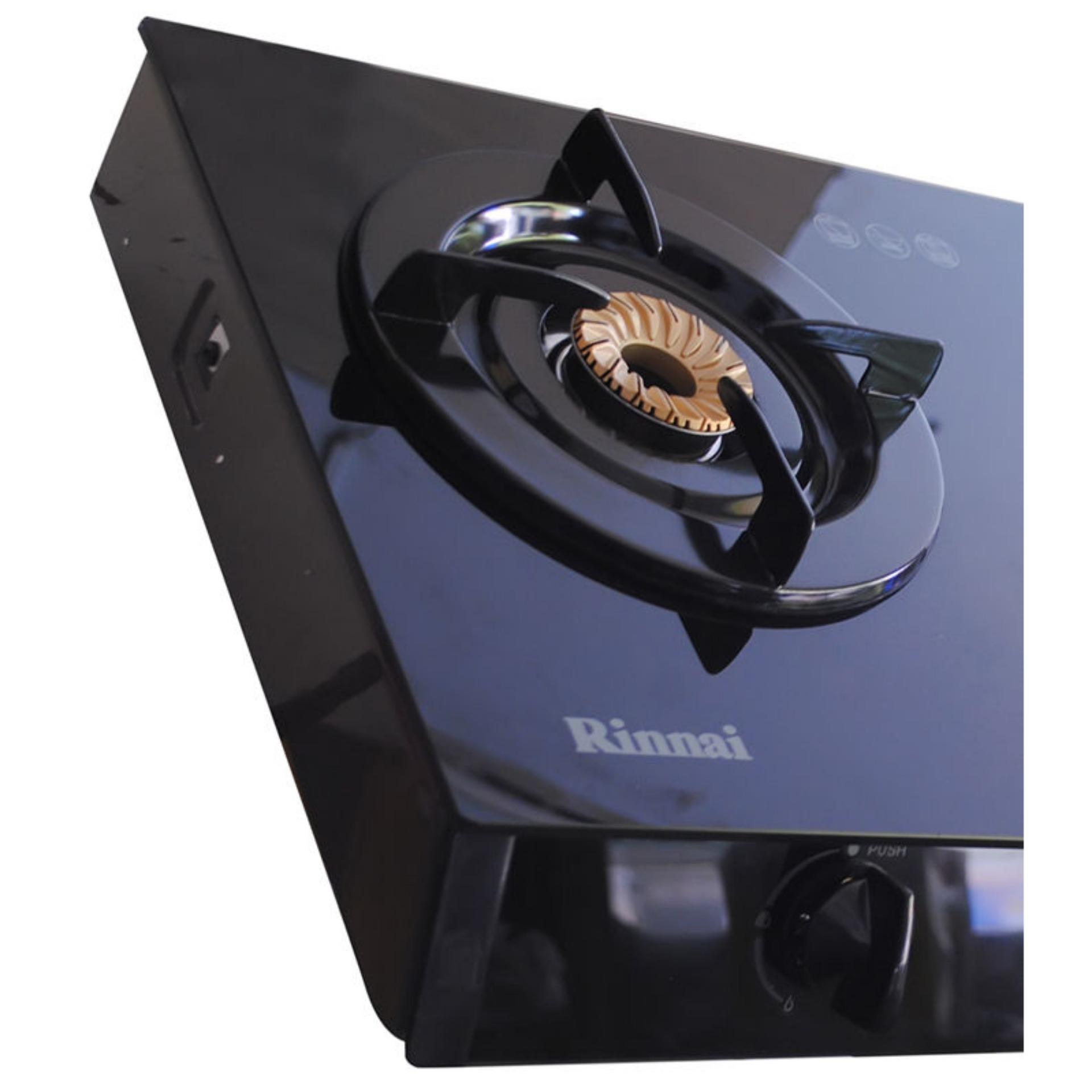 Bếp ga đôi Rinnai RV-7Double Glass(B) (Đen)