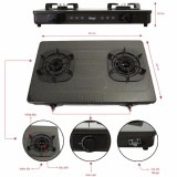 Bếp gas đôi dương Rinnai RV-715 Slim (G)