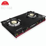 [HCM]Bếp Gas đôi mặt kiếng Kim Cương KC168