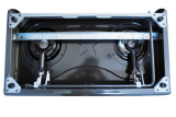 Bếp gas đôi Rinnai RV-740A(GF) (Đen)