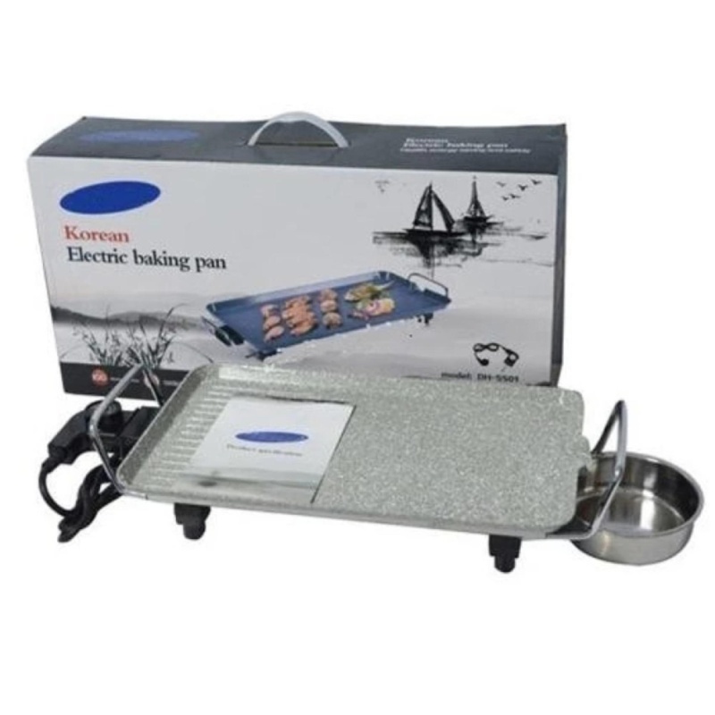 Bảng giá Bếp nướng điện không khói vân đá nguyên khối (Đen) adst.1002 BBTQ1353 Điện máy Pico