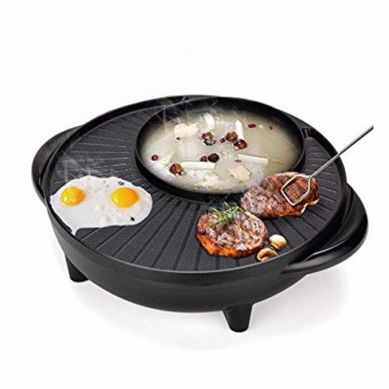 Giá bán Bếp nướng tròn kèm nồi lẩu Inox GR-36