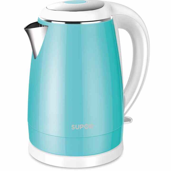 Bình đun siêu tốc Inox 304 hai lớp chống bỏng Supor SWF17S18BVN (Xanh)