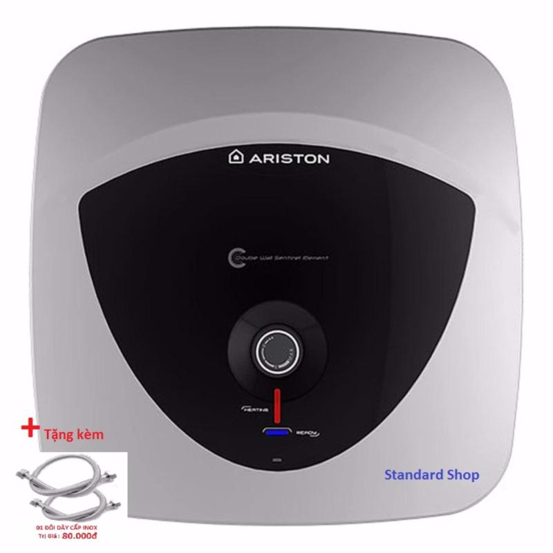 Bảng giá Bình nước nóng gián tiếp Ariston AN15LUX + Tặng 02 dây cấp lắp bình Chất Lượng Cao