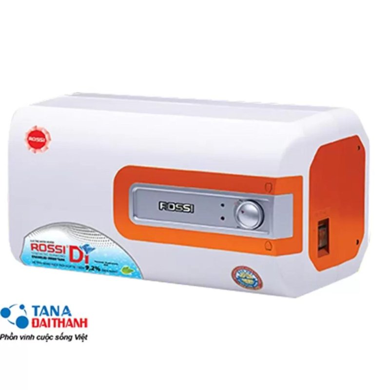 Bảng giá Bình nước nóng gián tiếp ROSSi R30 Di 2500W (Trắng) Tráng men kim cương nhân tạo Điện máy Pico
