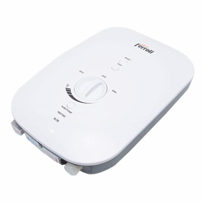 Bảng giá Bình nước nóng trực tiếp không bơm Ferroli Divo SSN trắng