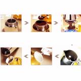 Bình pha cà phê moka espress 9 cup INOX