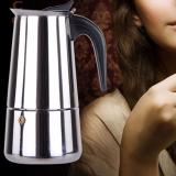 Bình pha cà phê moka espress 9 cup INOX