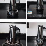 Bình pha cà phê moka espress 9 cup INOX
