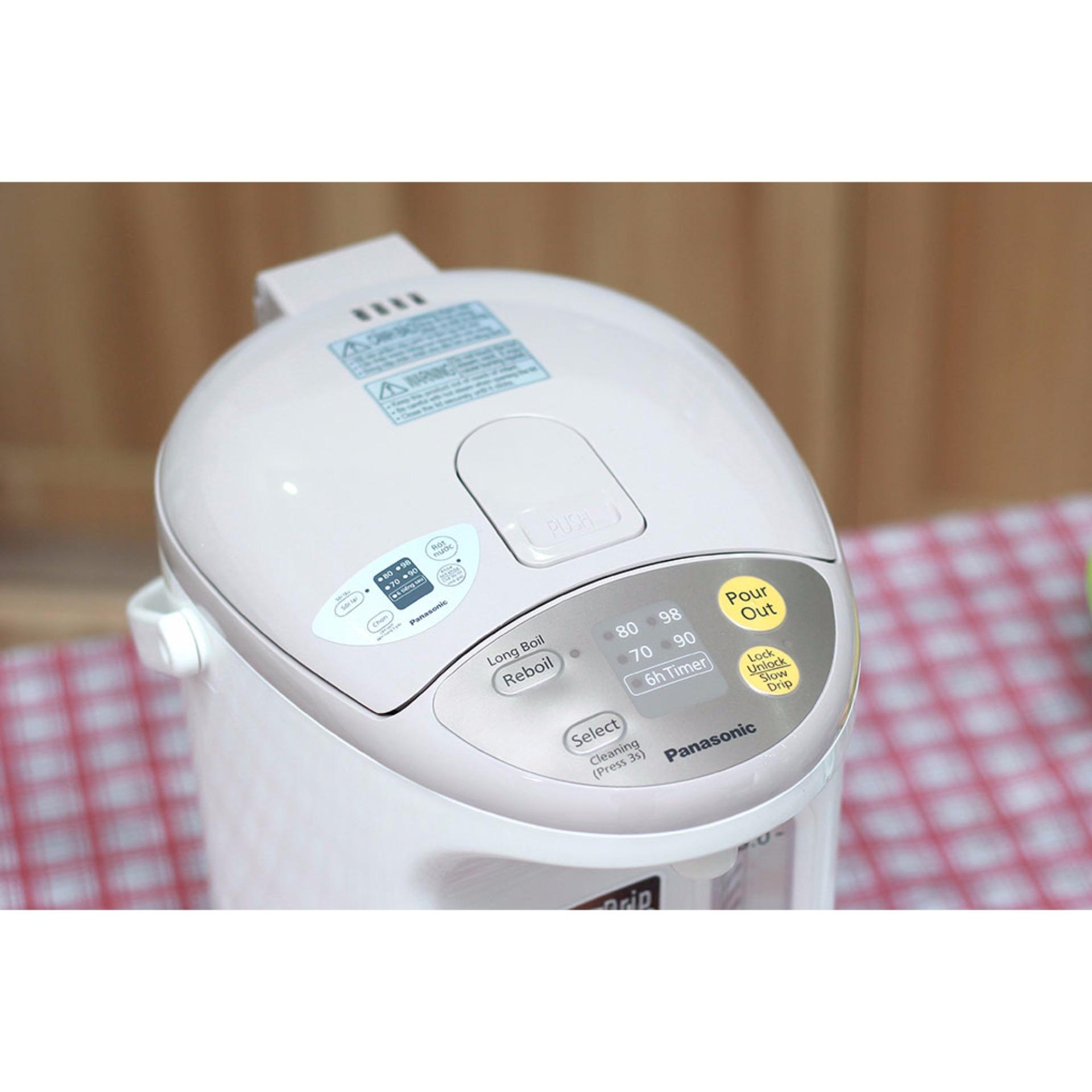 Bình thủy điện Panasonic NC-EG4000CSY 4 lít (Trắng)