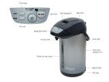 [HCM]Bình thủy điện SHARP KP-Y40PV "SS" 4L